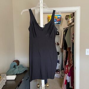 Haute Monde Black Mini Dress